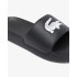 Chanclas Lacoste Serve Slide 1.0 125 1 Cma Hombre Negro/Blanco