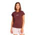 Camiseta adidas Lin Sj Mujer Rubaur/Blanco