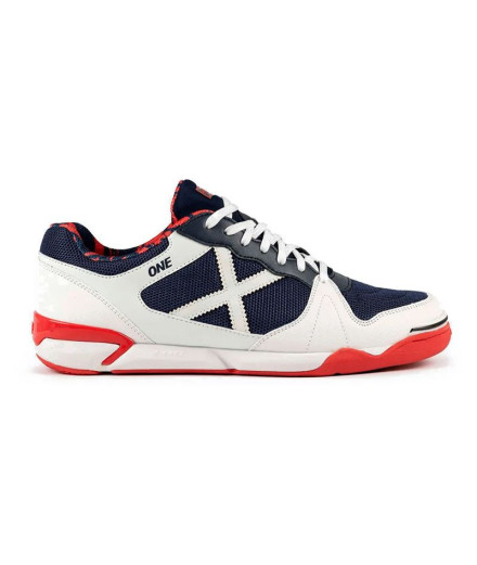 Zapatillas de Fútbol sala Munich One Kid 71 Infantil Blanco