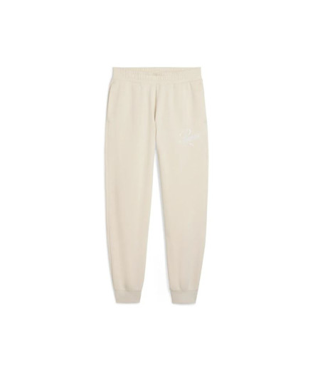 Pantalón Puma Ess Script Comfort Mujer Alpine Snow