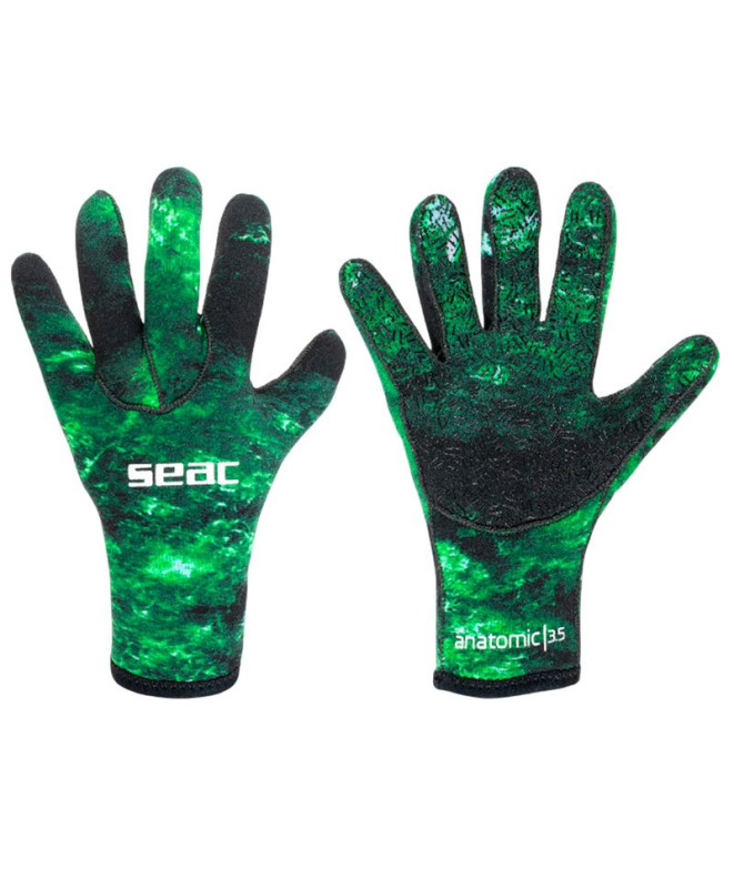 Guantes Seac Camo Verde 350 3,5 Mm