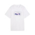 Camiseta Puma Graphics Stacked No. 1 Logo Relaxed Mujer Blanco