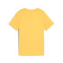 Camiseta Puma Essentials 2 Color No.1 Logo Infantil Amarillo Sunny