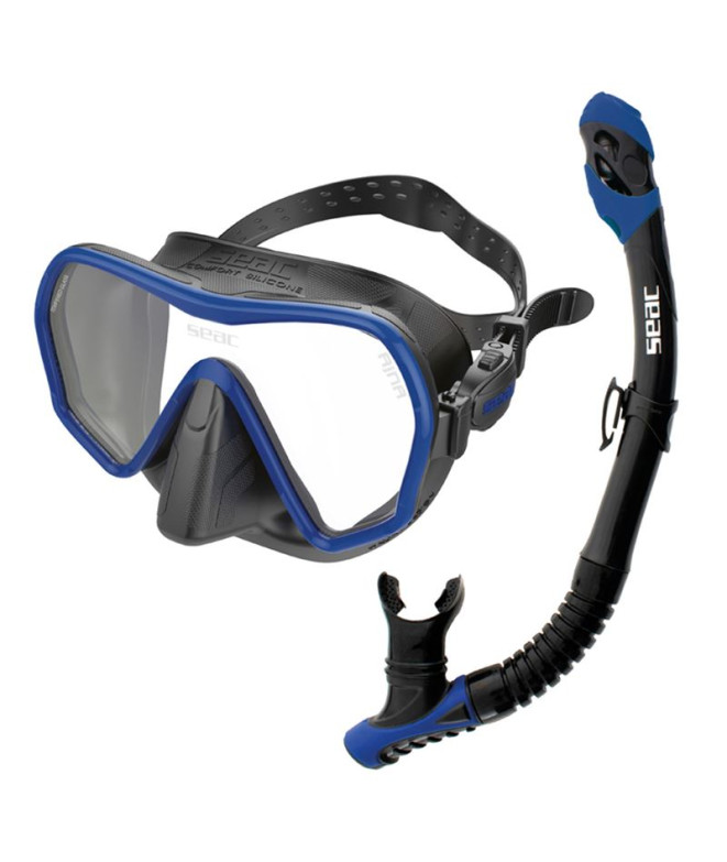 Set Bis Ajna + Reverse Dry S/Bl Azul Seac