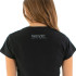 Camiseta T-Shirt Mujeres M/C Whale 2022 Negro Seac