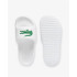 Chanclas Lacoste Serve Slide 1.0 125 1 Cfa Mujer Blanco/Verde