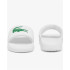Chanclas Lacoste Serve Slide 1.0 125 1 Cfa Mujer Blanco/Verde