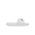Chanclas Lacoste Serve Slide 1.0 125 1 Cma Hombre Blanco/Verde