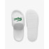 Chanclas Lacoste Serve Slide 1.0 125 1 Cma Hombre Blanco/Verde