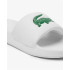 Chanclas Lacoste Serve Slide 1.0 125 1 Cma Hombre Blanco/Verde
