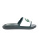 Chanclas Lacoste Serve Slide Dual 1254Cma Hombre Off Blanco/Verde Oscuro