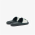 Chanclas Lacoste Serve Slide Dual 1254Cma Hombre Off Blanco/Verde Oscuro