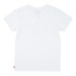 Camiseta Levi's Lvg Ss Batwing Fill Niña Bright Blanco