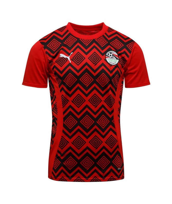 Sudadera de Fútbol Puma Egipto Prematch Ss Rojo...