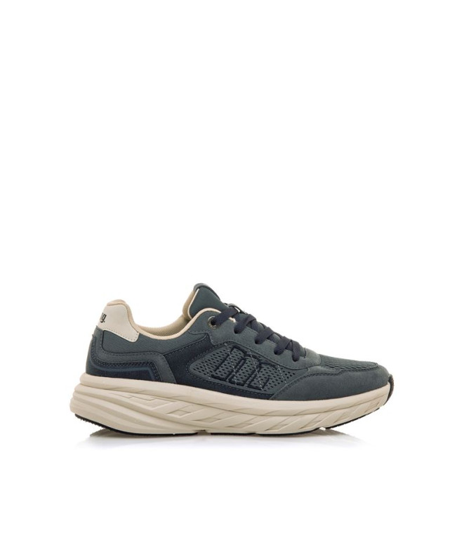 Zapatillas Mustang 2025 V Attitude Hombre Azul...