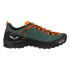 Zapatillas de Montaña Salewa Wildfire Canvas Hombre Raw Verde/Negro