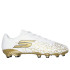 Botas de Fútbol Skechers  Skx_ 1,5 FG Infantil Blanco/Oro