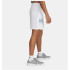 Pantalones Cortos Under Armour Rival Terrylogo8Inshort Hombre Blanco