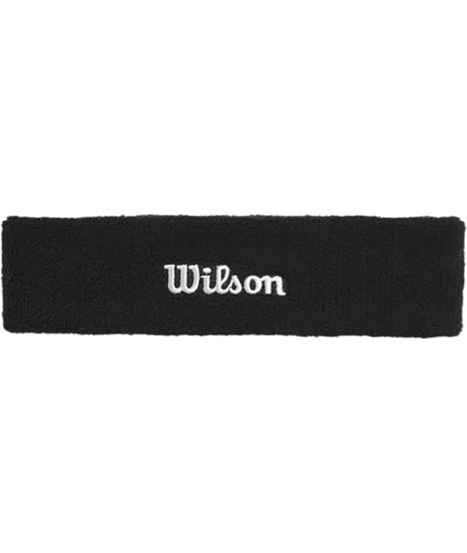 Cinta de Pelo de Tenis Wilson Headband Negro