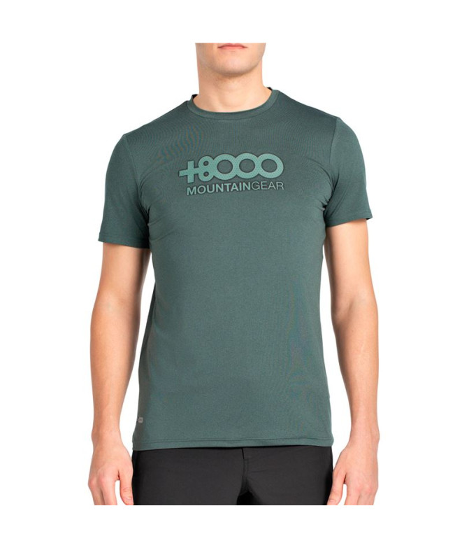 Camiseta de Montaña + 8000 Pipe Verde Oscuro...