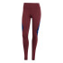 Mallas de Running adidas Own The Run Colorblock Full Length Mujer Rojo