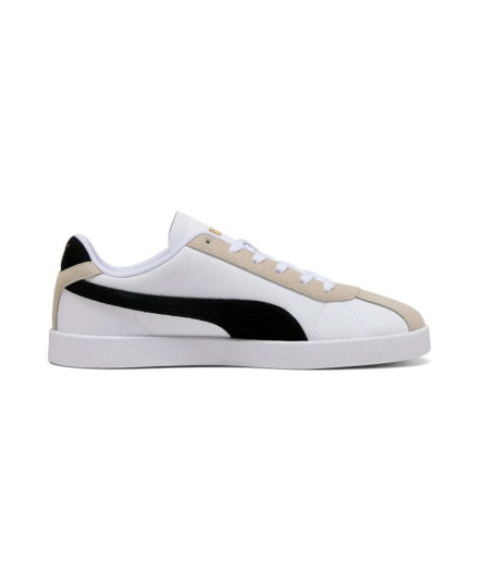 Zapatillas Puma Club Ii Sd, White Blac, Hombre