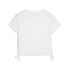 Camiseta Puma Essentials Metallic Knotted Tee G Niña White