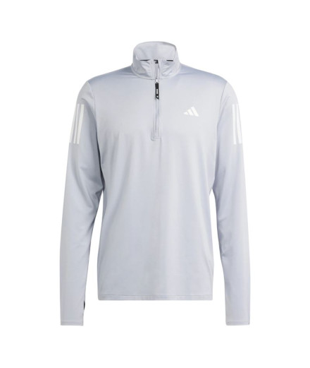 Sudadera de Running adidas Otr B Hz Hombre Halo de Plata