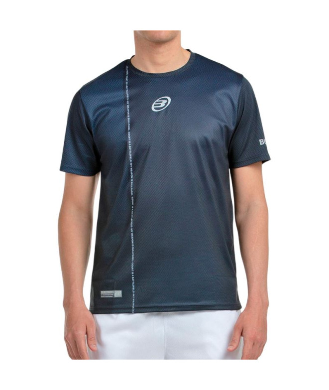 Camiseta de Padel Bullpadel Baten Hombre Azul...