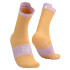 Calcetines de Running Compressport Pro Racing V4.0 Run High Buff Orange/Roseate