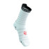 Calcetines de Running Compressport Pro Racing V4.0 Ultralight Run High White/Flu