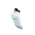 Calcetines de Running Compressport Pro Racing V4.0 Ultralight Low White/Fluo Red
