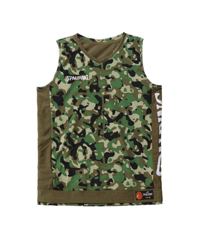 Camiseta de Baloncesto Spalding Reversible...