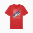Camiseta Puma Graphics Sneaker Hombre Rojo Fire
