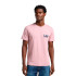 Camiseta Lee Medium Wobbly Lee Hombre Soft Mauve