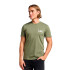 Camiseta Lee Medium Wobbly Lee Hombre Olive Grove