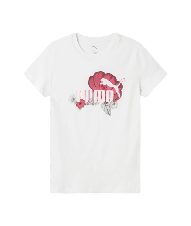 Camiseta Puma Essentials+ Floreal Big Log Mujer...