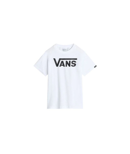Camiseta Vans Classic Niño Blanco