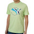 Camiseta Puma Graphics Multiple Cat Logo Tee Verde
