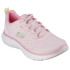 Zapatillas Skechers Flex Appeal 5,0 Mujer Rosa/Amarillo