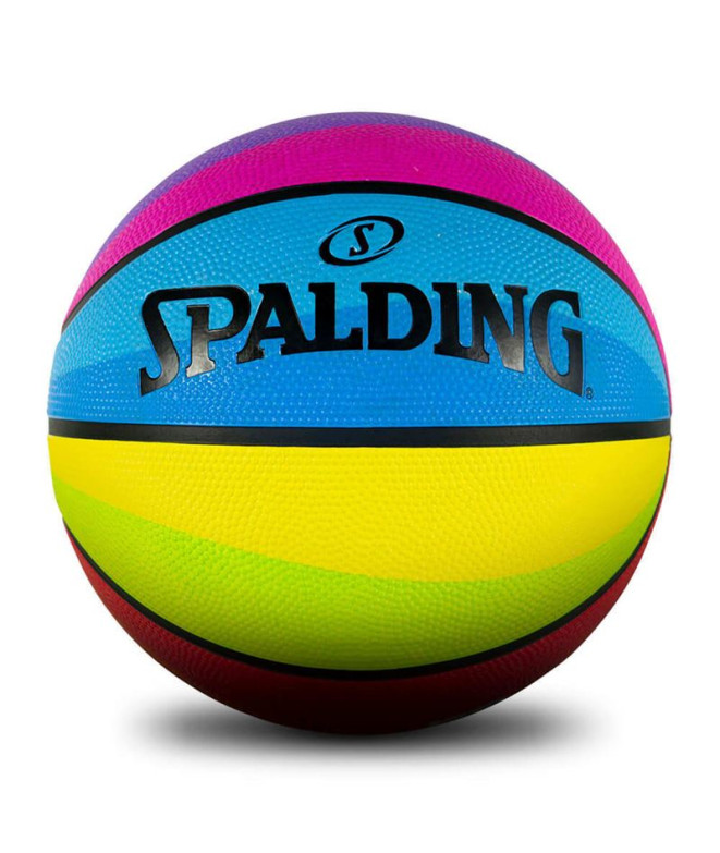 Pelota de Baloncesto Spalding Rainbow Sz5 Rubber