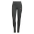 Mallas adidas Essentials High Waist Logo Mujer Gris Oscuro