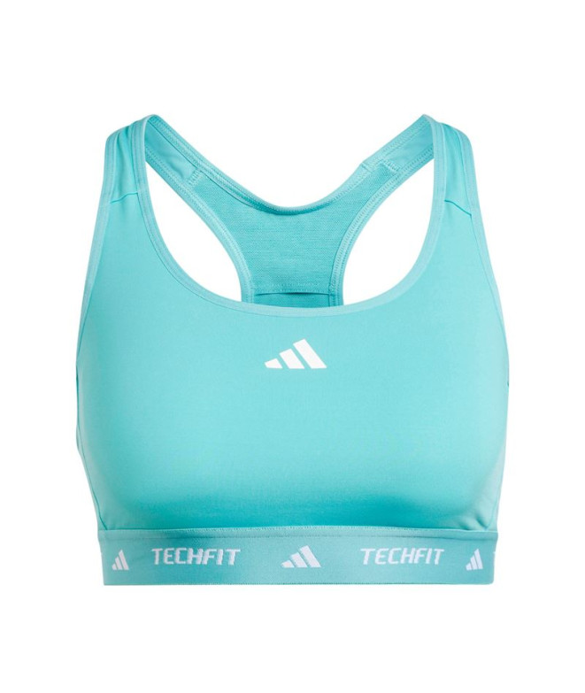 Sujetador Deportivo de Fitness adidas Techfit...