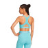 Sujetador Deportivo de Fitness adidas Techfit Medium Support Mujer Azul