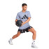 Camiseta de Fitness adidas Tr-Es Fr Logo Hombre Violeta/Negro