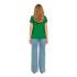 Camiseta Only Onlmoster Jolly Verde Mujer
