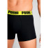 Calzoncillos de Puma Everyday Basic 2P Hombre Gris Amarillo