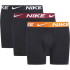 Calzoncillos Nike Boxer Brief Hombre Negro/Naranja Pack
