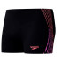 Bañador Speedo Tech Panel Aquashort Hombre Negro/Coral Sands