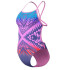 Bañador Speedo Placement Digital Vback Mujer Balance Rosa- Azul